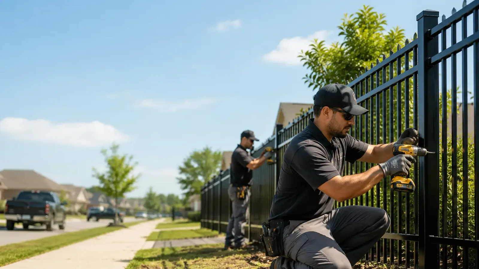 Metal Fence Installation in San Diego, TX